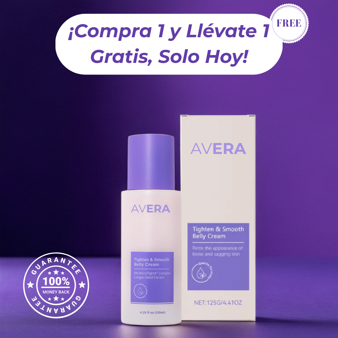 AVERA™ Crema Reafirmante y Antiestrías Para Abdomen